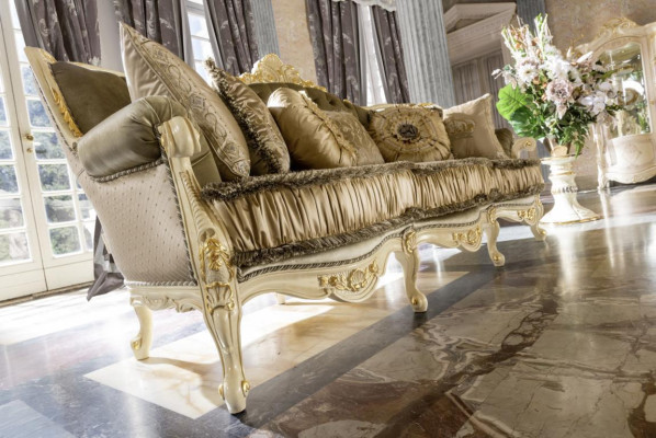 Living landscape 3 Seater Couch Sofa Couches Upholstery Couches Three-seater Classic