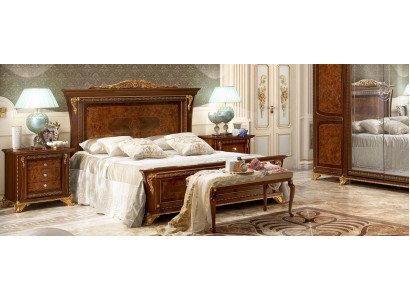 Luxury Group Suite new Bed 2x Bedside table 3 pcs. Bedroom set