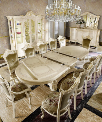Wood Furniture from Italy Dining room Tables Furnishings Dining table Luxury Table Solid