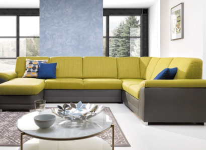 Corner sofa Living landscape Sofa Couch Upholstery Corner Suite U-shape Fabric Sofas new Corner sofa Living landscape Sofa Couch Upholstery Corner Suite U-shape Fabric Sofas new
