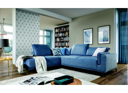 Corner sofa Sofa bed Upholstery Corner Couch Seat Upholstery Suite bed base Fabric new