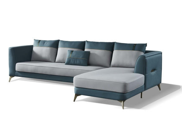 Corner sofa Textile Sofa Upholstered Set Modern Couch Living landscape L-shape