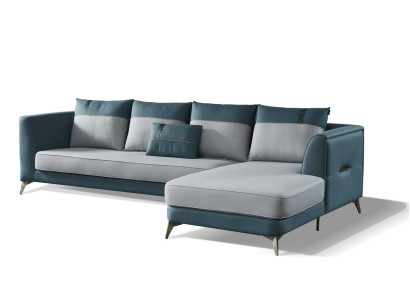Corner sofa Textile Sofa Upholstered Set Modern Couch Living landscape L-shape